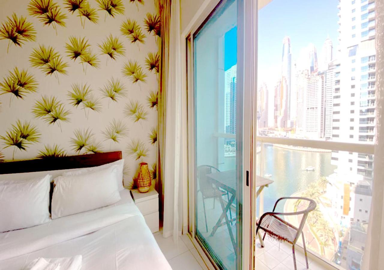 Panoramic Sea Views Studio Apartment - Marina Dubai Eksteriør bilde